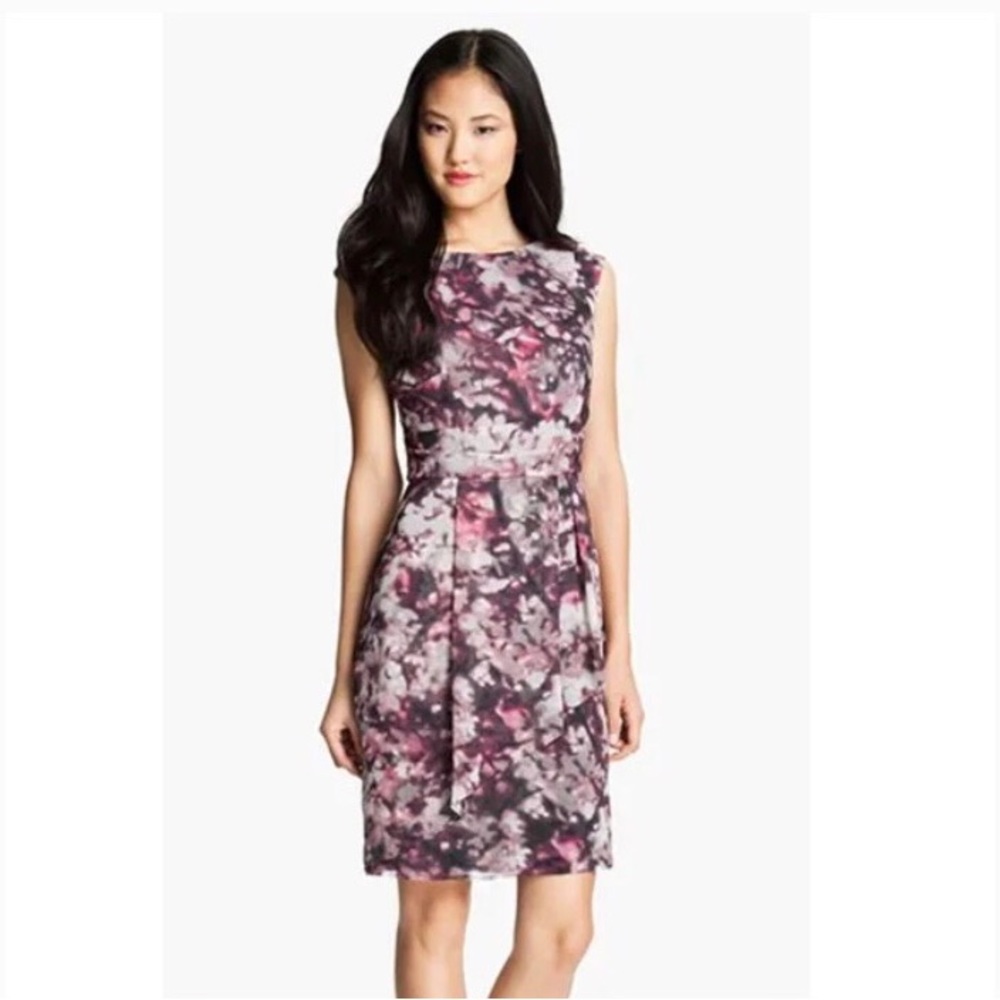 Vince Camuto floral midi dress size 6